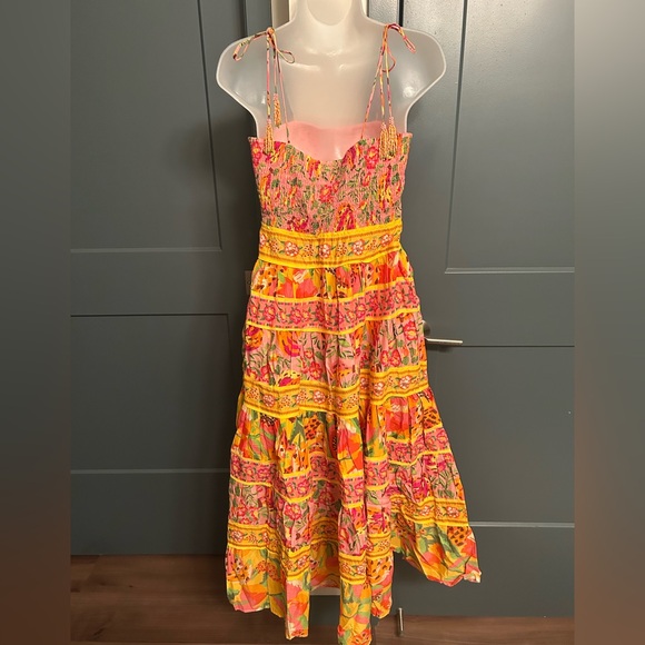 FARM Rio Midi Colorful Dress - Picture 5 of 10